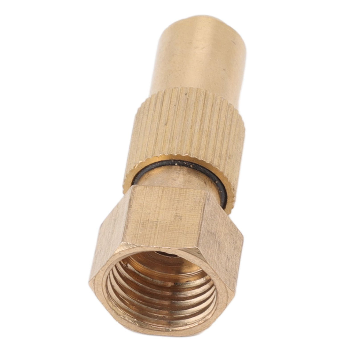 G3/8 Internal Thread High Pressure Sprayer Nozzle Ceramic Brass Watering Tool for Courtyard Agriculture 0.8mm/0.03in Hole