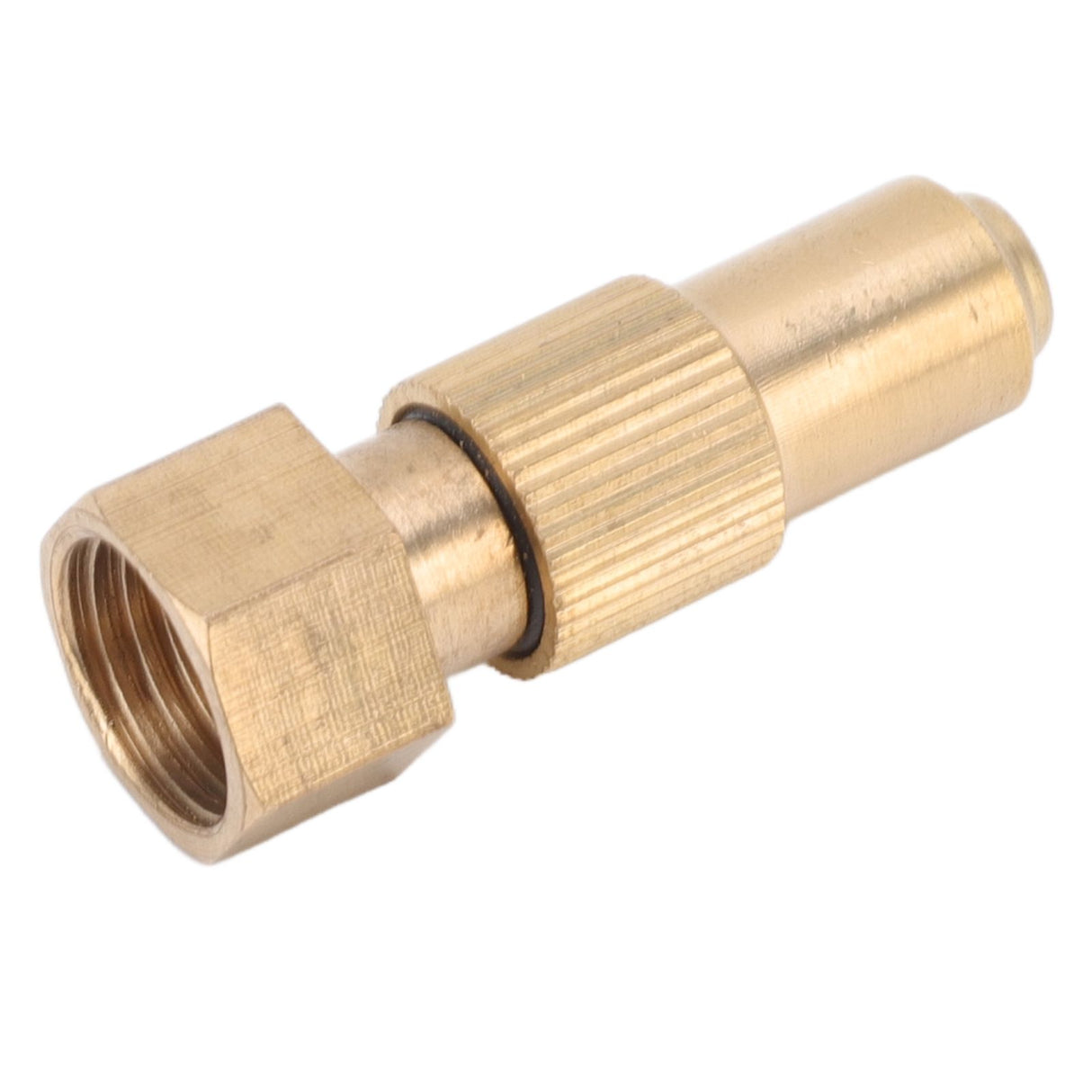 G3/8 Internal Thread High Pressure Sprayer Nozzle Ceramic Brass Watering Tool for Courtyard Agriculture 0.8mm/0.03in Hole