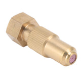 G3/8 Internal Thread High Pressure Sprayer Nozzle Ceramic Brass Watering Tool for Courtyard Agriculture 0.8mm/0.03in Hole