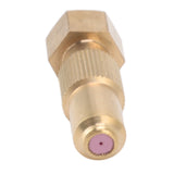 G3/8 Internal Thread High Pressure Sprayer Nozzle Ceramic Brass Watering Tool for Courtyard Agriculture 0.8mm/0.03in Hole - Extra Image