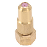 G3/8 Internal Thread High Pressure Sprayer Nozzle Ceramic Brass Watering Tool for Courtyard Agriculture 1.2mm/0.05in Hole - Extra Image