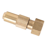 G3/8 Internal Thread High Pressure Sprayer Nozzle Ceramic Brass Watering Tool for Courtyard Agriculture 1.5mm/0.06in Hole