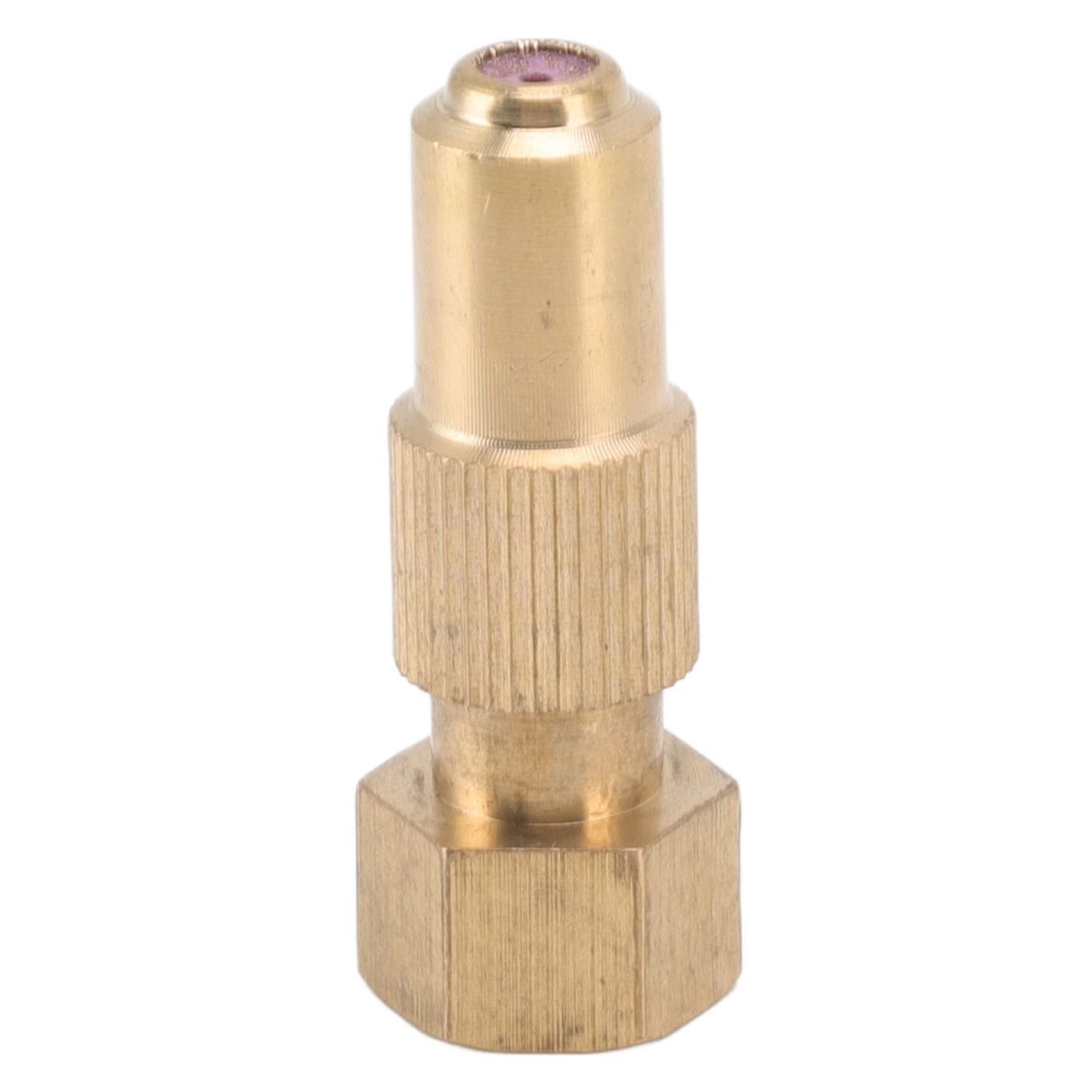 G3/8 Internal Thread High Pressure Sprayer Nozzle Ceramic Brass Watering Tool for Courtyard Agriculture 1.5mm/0.06in Hole