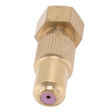 G3/8 Internal Thread High Pressure Sprayer Nozzle Ceramic Brass Watering Tool for Courtyard Agriculture 1.5mm/0.06in Hole - Extra Image