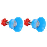 2PCS High Pressure Agricultural Water Sprayer Nozzle G3/8 Thread Pesticide Mist Nozzle Adjustable Alloy Atomizing Sprinkler