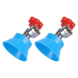 2PCS High Pressure Agricultural Water Sprayer Nozzle G3/8 Thread Pesticide Mist Nozzle Adjustable Alloy Atomizing Sprinkler - Extra Image