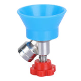 2PCS High Pressure Agricultural Water Sprayer Nozzle G3/8 Thread Pesticide Mist Nozzle Adjustable Alloy Atomizing Sprinkler