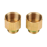 2PCS High Pressure Sprayer Reducer Adapter G3/8 Internal Thread to G1/4 External Thread Pesticide Sprayer Adapter