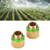 2PCS High Pressure Sprayer Reducer Adapter G3/8 Internal Thread to G1/4 External Thread Pesticide Sprayer Adapter