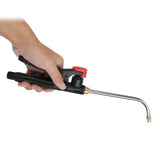 Garden Watering Wand G3/8 External Thread Agricultural Spray Rod with Curved Nozzle Fine Atomization Adjustable Copper Nozzle