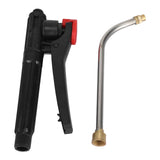 Garden Watering Wand G3/8 External Thread Agricultural Spray Rod with Curved Nozzle Fine Atomization Adjustable Copper Nozzle