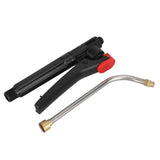 Garden Watering Wand G3/8 External Thread Agricultural Spray Rod with Curved Nozzle Fine Atomization Adjustable Copper Nozzle