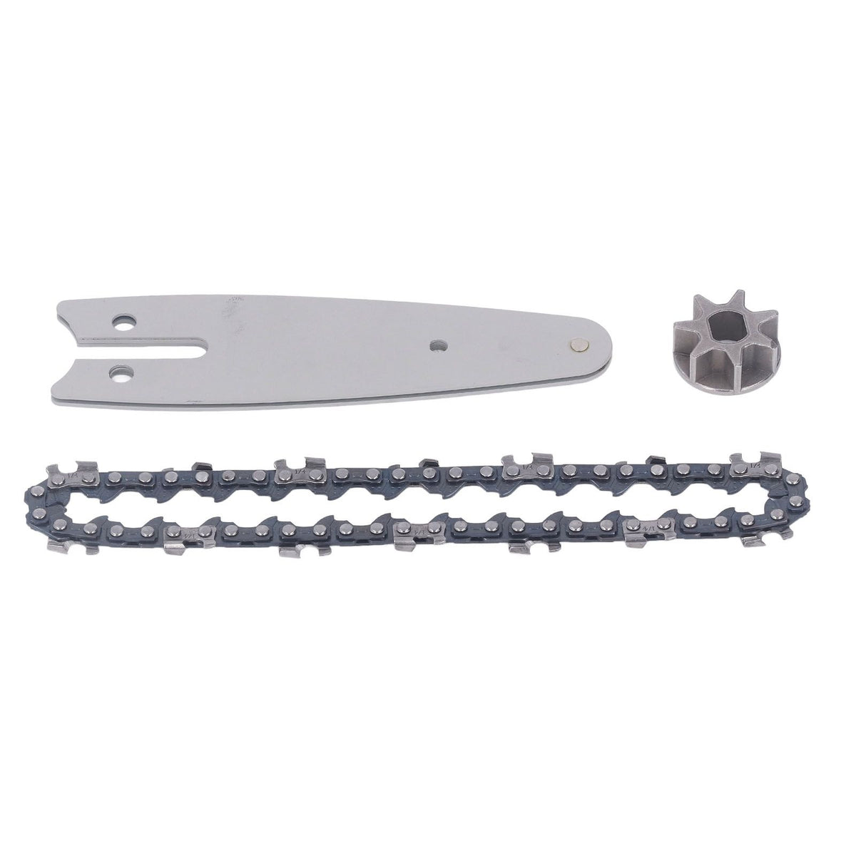 129mm Chainsaw Guide Plate Chain Sprocket Set Steel 4 Inch Mini Handheld Electric Pruning Saw