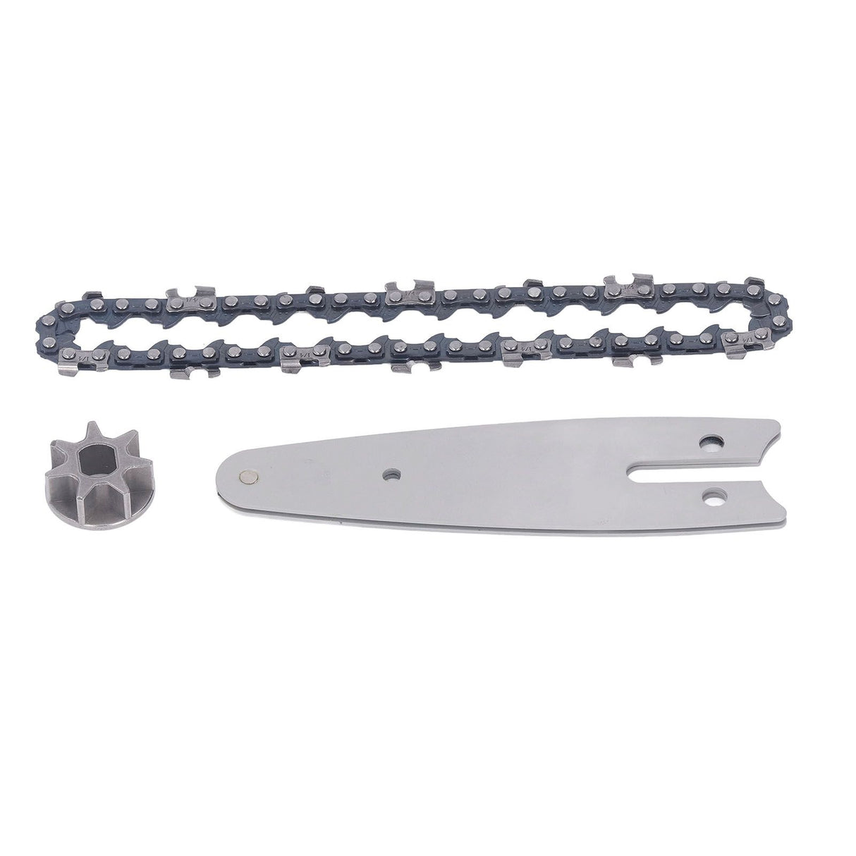 129mm Chainsaw Guide Plate Chain Sprocket Set Steel 4 Inch Mini Handheld Electric Pruning Saw