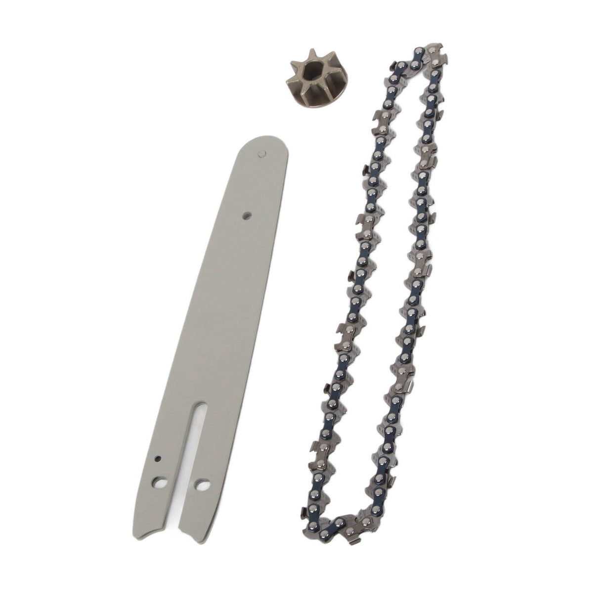 Chainsaw Chain Set Steel Sprocket 186mm Guide Plate 230mm Chain 6in Saw Replacement Accessories for Mini Electric Chainsaw
