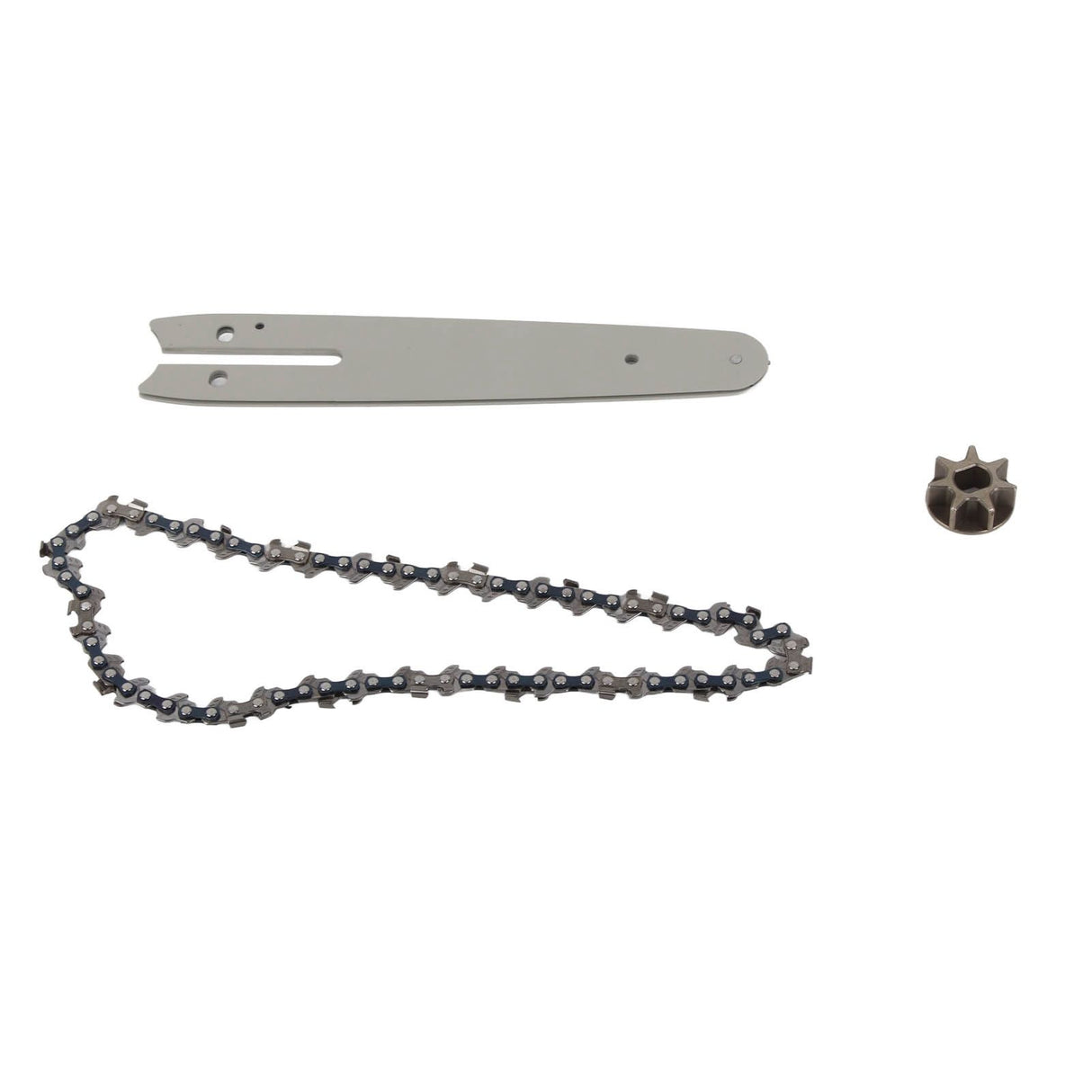 Chainsaw Chain Set Steel Sprocket 186mm Guide Plate 230mm Chain 6in Saw Replacement Accessories for Mini Electric Chainsaw