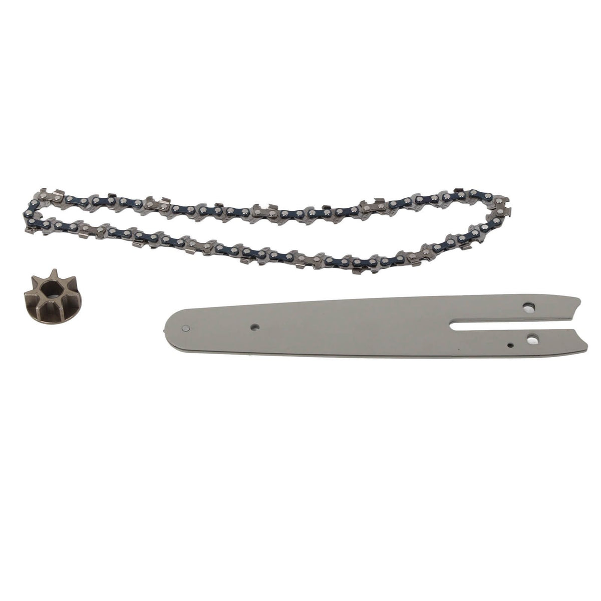 Chainsaw Chain Set Steel Sprocket 186mm Guide Plate 230mm Chain 6in Saw Replacement Accessories for Mini Electric Chainsaw