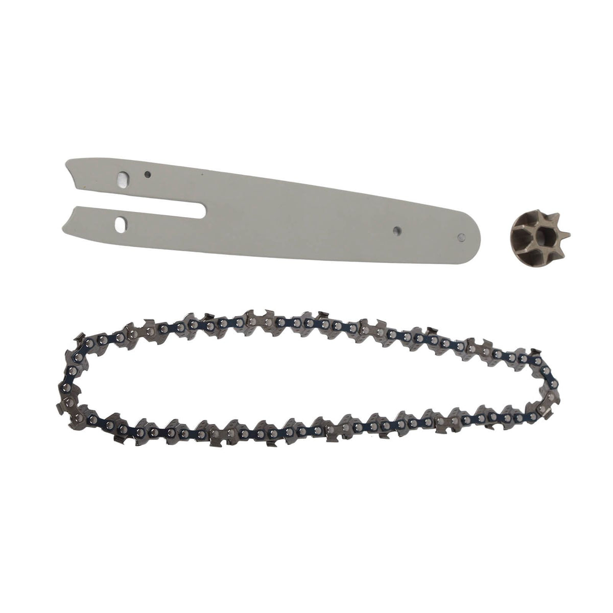 Chainsaw Chain Set Steel Sprocket 186mm Guide Plate 230mm Chain 6in Saw Replacement Accessories for Mini Electric Chainsaw