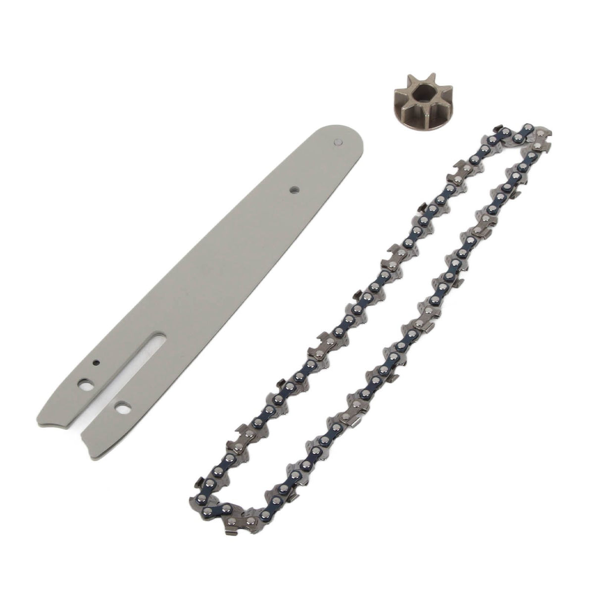 Chainsaw Chain Set Steel Sprocket 186mm Guide Plate 230mm Chain 6in Saw Replacement Accessories for Mini Electric Chainsaw