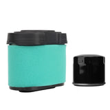 Air Filter Repair Kit Iron Rubber Spark Plug Fuel Filter Buckle Trimmer Accessories for Craftsman YT4000 Lawn Mower 792105 - Front View