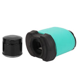 Air Filter Repair Kit Iron Rubber Spark Plug Fuel Filter Buckle Trimmer Accessories for Craftsman YT4000 Lawn Mower 792105