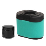 Air Filter Repair Kit Iron Rubber Spark Plug Fuel Filter Buckle Trimmer Accessories for Craftsman YT4000 Lawn Mower 792105 - Top-Down View