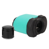Air Filter Repair Kit Iron Rubber Spark Plug Fuel Filter Buckle Trimmer Accessories for Craftsman YT4000 Lawn Mower 792105