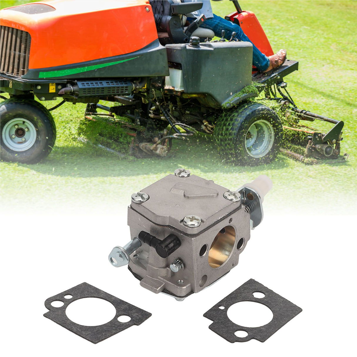 Chainsaw Carburetor Assembly with Gasket 503280401 Replacement for HUSQVARNA 181 288 281 288XP 281XP