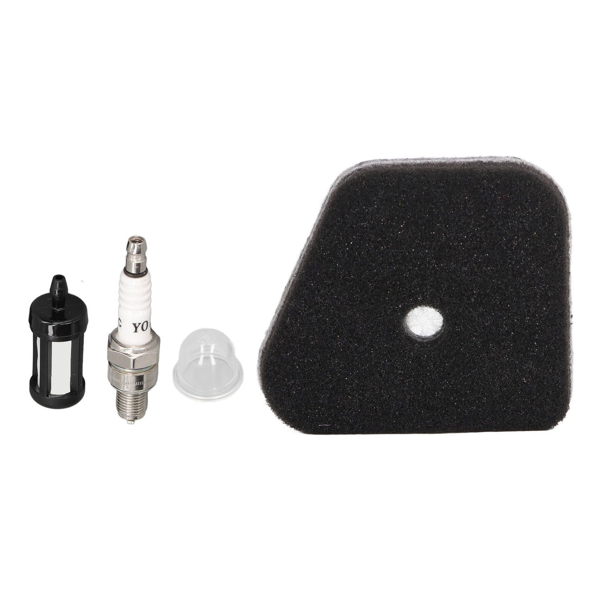 Air Filter Repair Kit Ceramic Cotton Spark Plug Fuel Filter Cap for STIHL KM130R String Trimmer