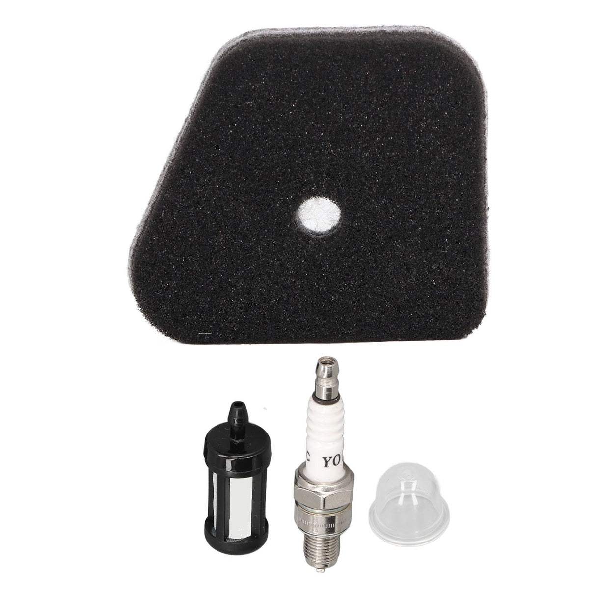Air Filter Repair Kit Ceramic Cotton Spark Plug Fuel Filter Cap for STIHL KM130R String Trimmer