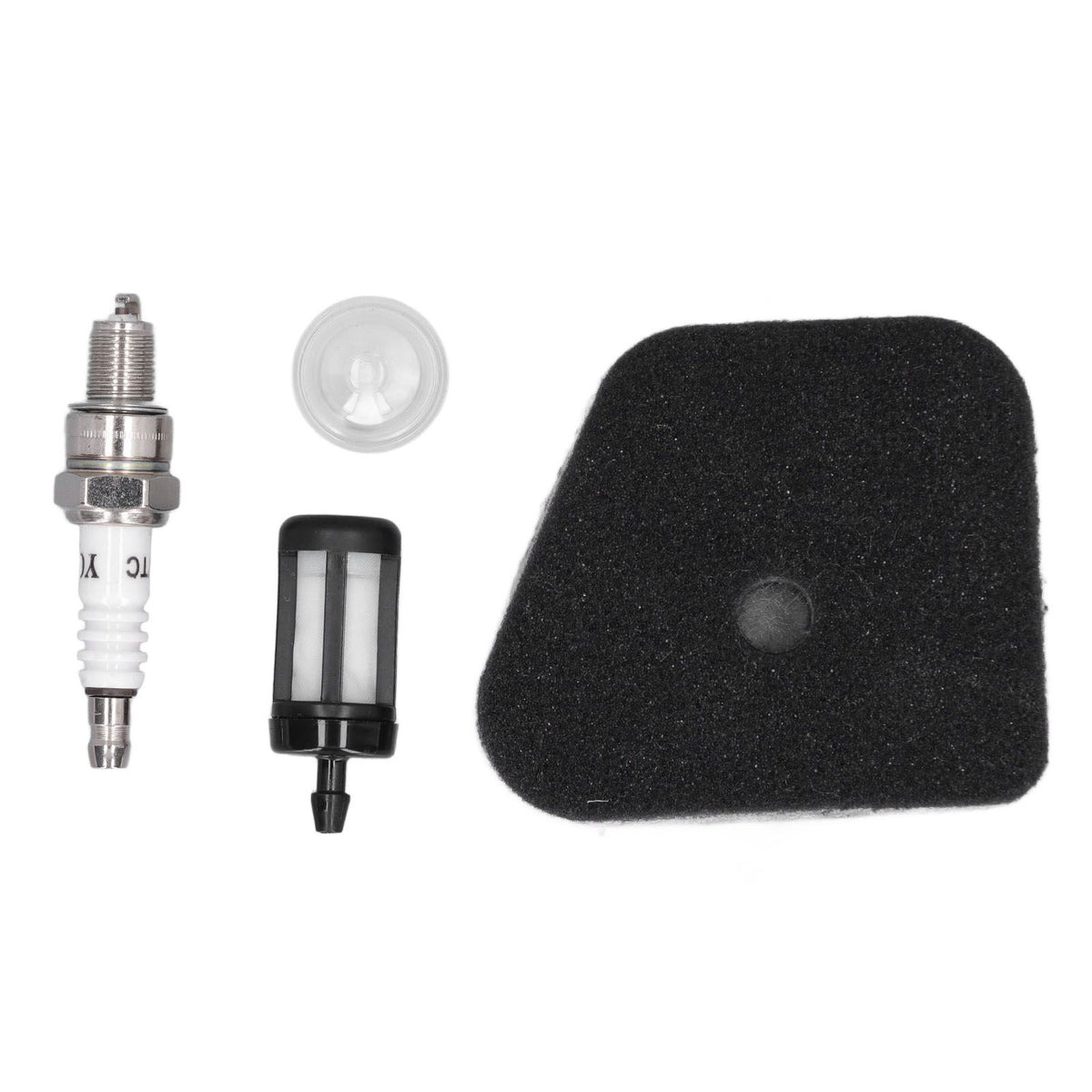 Air Filter Repair Kit Ceramic Cotton Spark Plug Fuel Filter Cap for STIHL KM130R String Trimmer