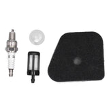 Air Filter Repair Kit Ceramic Cotton Spark Plug Fuel Filter Cap for STIHL KM130R String Trimmer