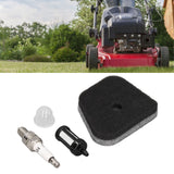 Air Filter Repair Kit Ceramic Cotton Spark Plug Fuel Filter Cap for STIHL KM130R String Trimmer - Extra Image