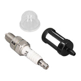 Air Filter Repair Kit Ceramic Cotton Spark Plug Fuel Filter Cap for STIHL KM130R String Trimmer