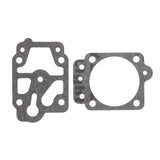 2Set Carburetor Diaphragm Repair Gasket Kits Carburetor Service Kit with Paper Pad and Gasket for Trimmer Lawn Mower - Extra Image