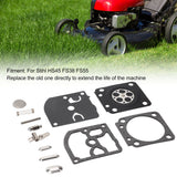 Trimmer Carburetor Repair Kit Carb Gasket Primer Bulb Set for Stihl HS45 FS38 FS55 Lawn Mower - Extra Image