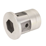 Aluminum Trimmer Head Replacement Universal Cylinder Type Lawnmower Weeding Head for Farming Gardening