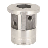 Aluminum Trimmer Head Replacement Universal Cylinder Type Lawnmower Weeding Head for Farming Gardening