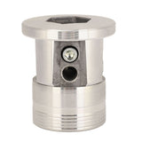 Aluminum Trimmer Head Replacement Universal Cylinder Type Lawnmower Weeding Head for Farming Gardening