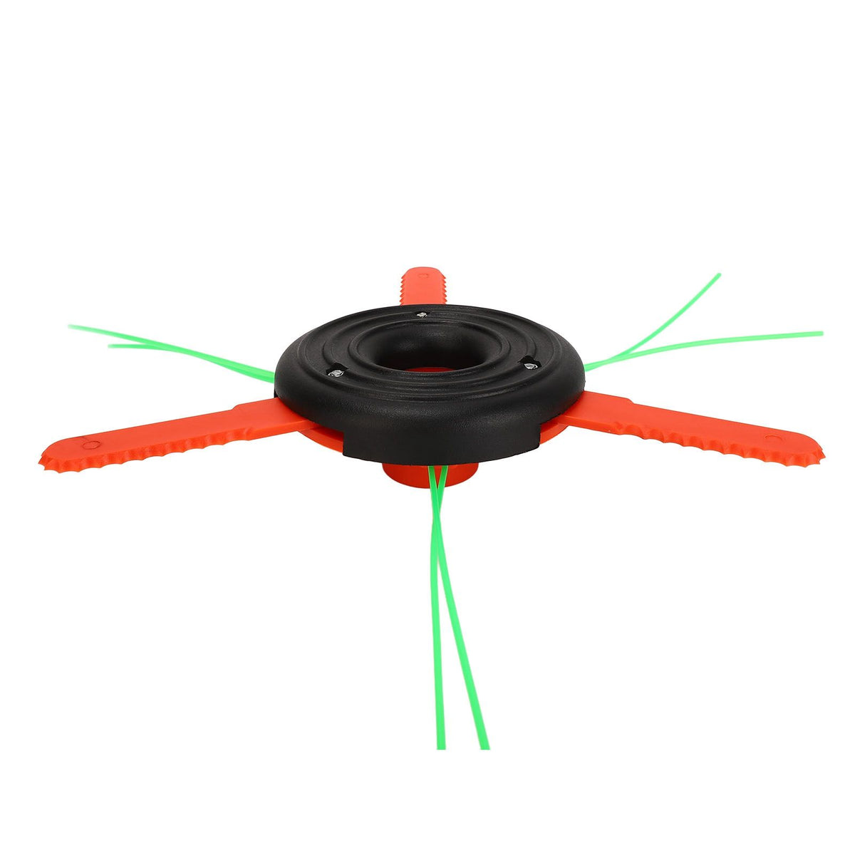 3 Leaf Plastic Blade Cutting Head Low Vibration Brush Cutter Weeding Head Replacement Internal Thread M10x1.25