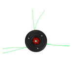 3 Leaf Plastic Blade Cutting Head Low Vibration Brush Cutter Weeding Head Replacement Internal Thread M10x1.25