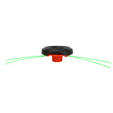 3 Leaf Plastic Blade Cutting Head Low Vibration Brush Cutter Weeding Head Replacement Internal Thread M10x1.25 - Low Angle