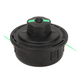 Internal Thread 7mm Green String Trimmer Head Replacement Lawnmower Weeding Head for Farming Gardening - Rear View