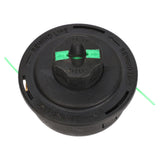 Internal Thread 7mm Green String Trimmer Head Replacement Lawnmower Weeding Head for Farming Gardening