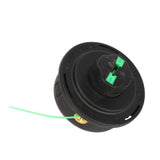 Internal Thread 7mm Green String Trimmer Head Replacement Lawnmower Weeding Head for Farming Gardening - Low Angle