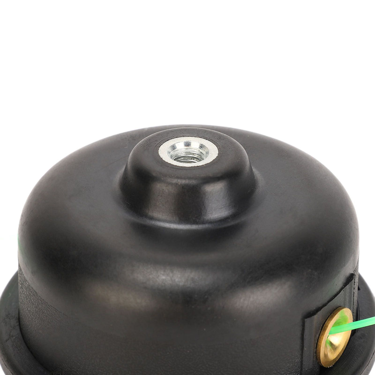 Internal Thread 7mm Green String Trimmer Head Replacement Lawnmower Weeding Head for Farming Gardening