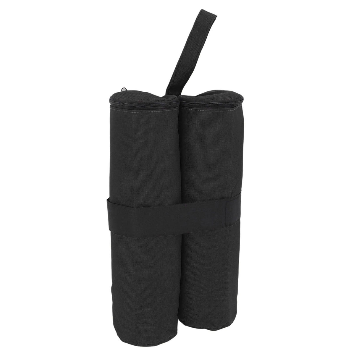 Tent Sand Bag Hook and Loop Design Tent Weight Bag Fixed Sandbags for Outdoor Tents Canopies Sun Umbrellas Black
