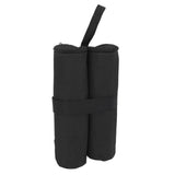 Tent Sand Bag Hook and Loop Design Tent Weight Bag Fixed Sandbags for Outdoor Tents Canopies Sun Umbrellas Black