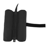 Tent Sand Bag Hook and Loop Design Tent Weight Bag Fixed Sandbags for Outdoor Tents Canopies Sun Umbrellas Black
