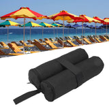 Tent Sand Bag Hook and Loop Design Tent Weight Bag Fixed Sandbags for Outdoor Tents Canopies Sun Umbrellas Black - Extra Image